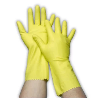 Latex huishoudhandschoen