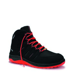 Elten Maddox Black-Red Mid veiligheidsschoen