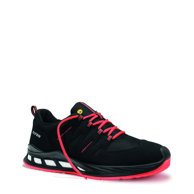 Elten Maddox XXR Black-Red Low veiligheidsschoen