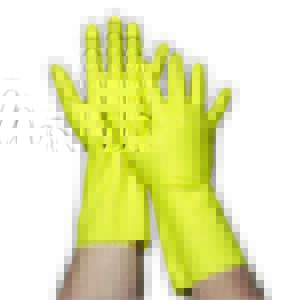 Latex huishoudhandschoen