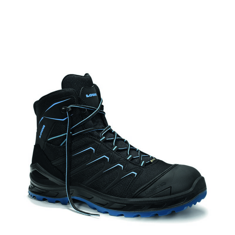 Lowa Larrox Work GTX Black-Blue Mid S3 veiligheidsschoen