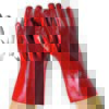 PVC rood werkhandschoen